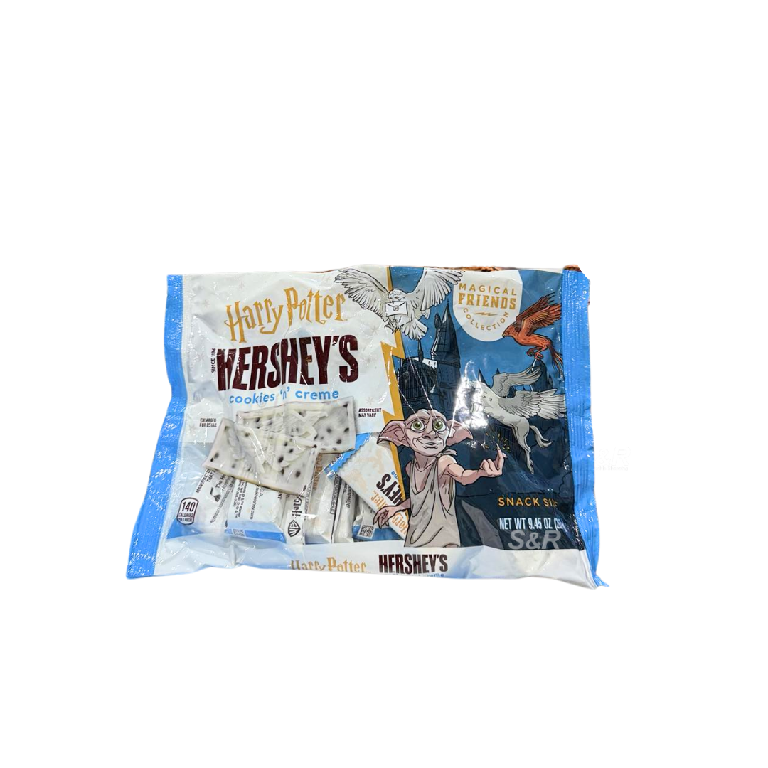 Hershey's Harry Potter Cookies & Cream Kisses Milk Chocolate 267g